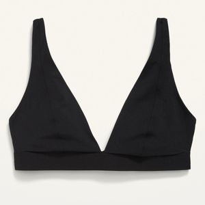 Supima® Cotton-Blend Plunge Bralette Top for Women